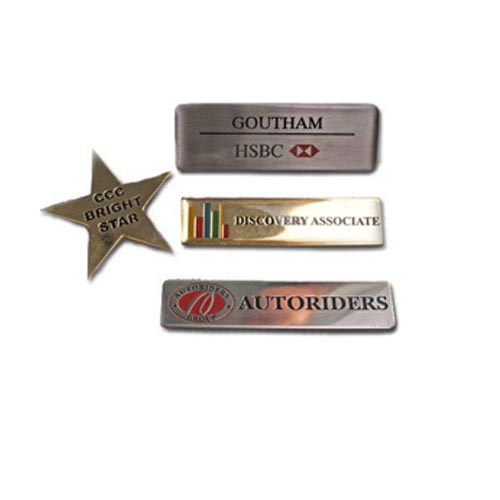 Silver Plated Badges